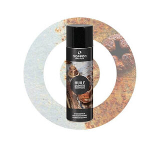 Soppec DE BLOCK GRAPHITE OIL Atbloķ.grafīta eļļa PRO-TECH 400ml