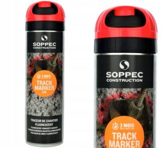 Soppec Marķējamā krāsa Track marker (sarkana) 500ml