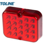 LED MIGLAS LUKTURIS 19xLED 12-24V 100x80MM 1606-40100